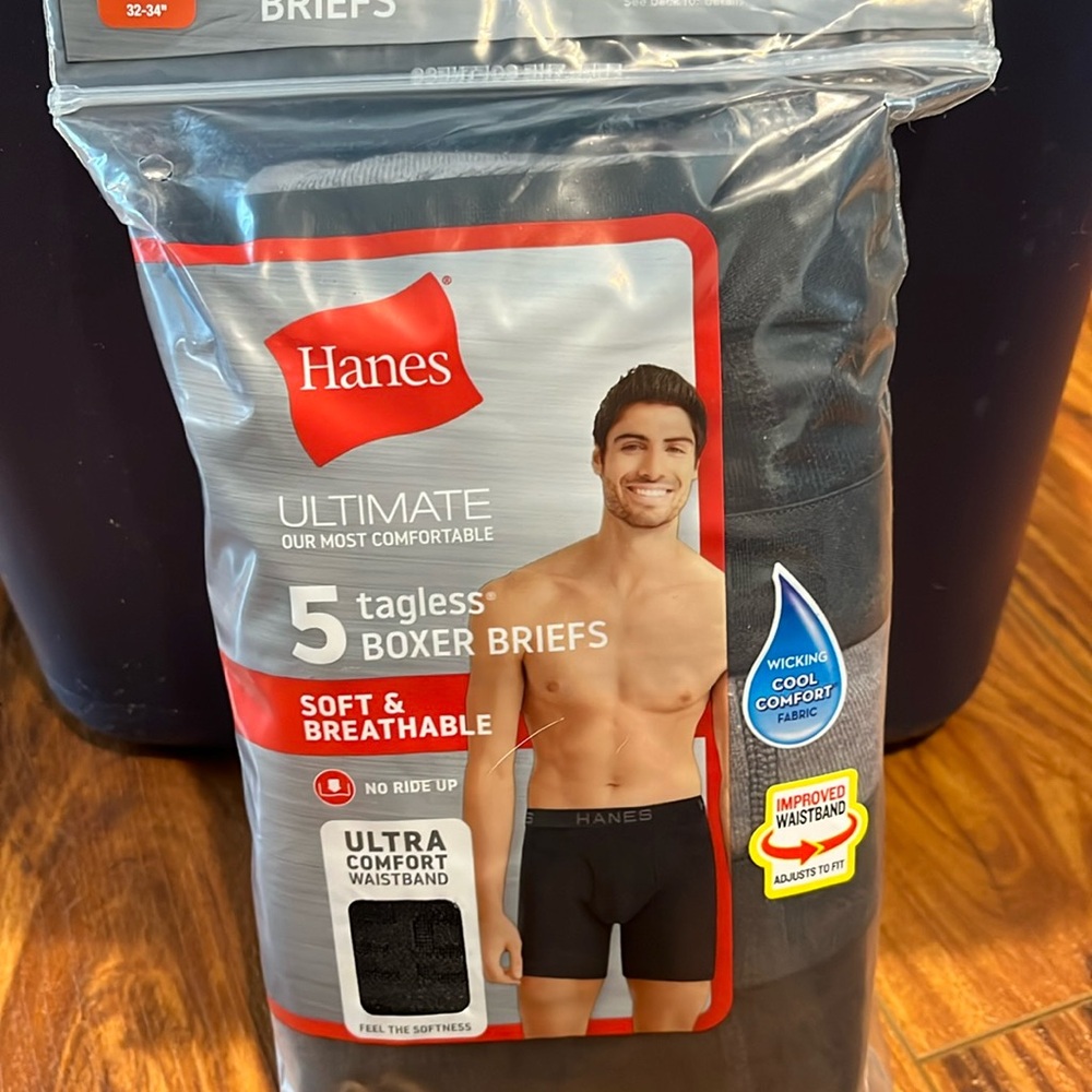 Hanes Boxer Briefs- New
